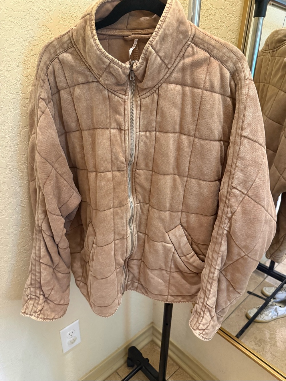 Free people Dolman Quilted Jacket size M - Picture 4 of 7